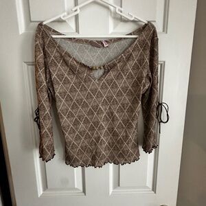 Paisley print blouse